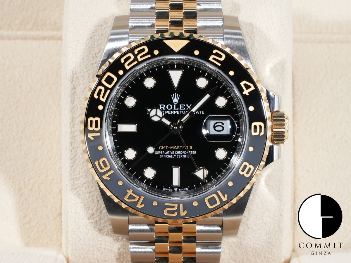 Rolex GMT Master II Ref.126713GRNR Black Dial Unused go8d6cg4
