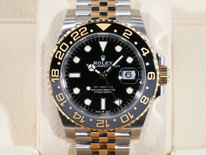 Rolex GMT Master II Ref.126713GRNR Black Dial Unused go8d6cg4