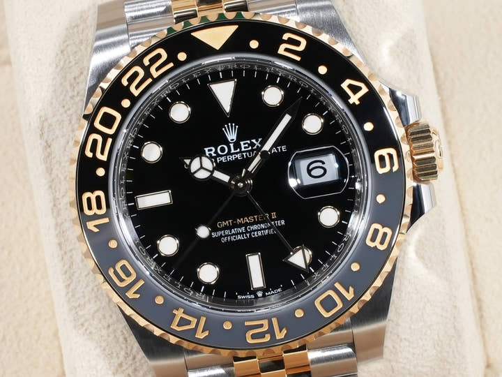 Rolex GMT Master II Ref.126713GRNR Black Dial Unused go8d6cg4
