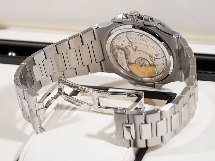 パテックフィリップ ノーチラス プチコンプリケーション TIFFANY&CO. Ref.5712/1A-001 ステンレススチール ブルー文字盤