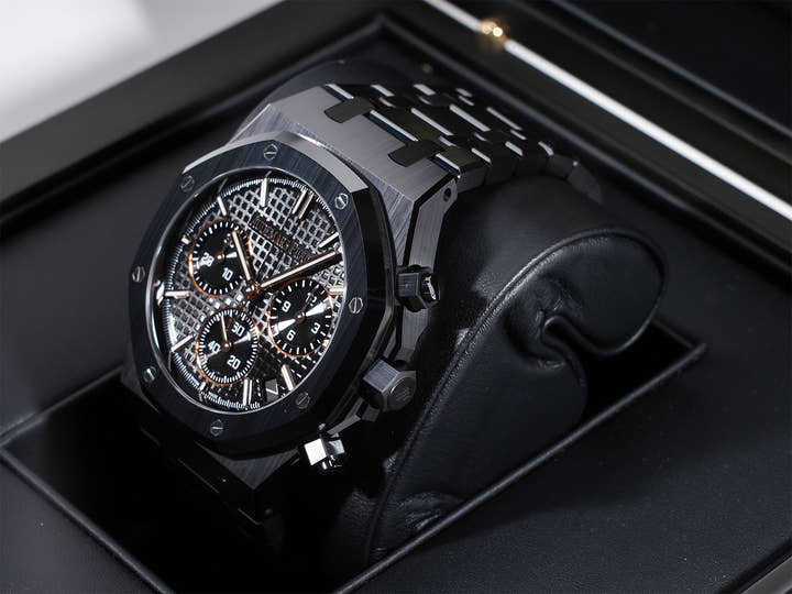 オーデマピゲ ロイヤルオーク クロノグラフ 50周年記念 Ref.26240CE.OO.1225CE.01 ブラックセラミック ブラック文字盤