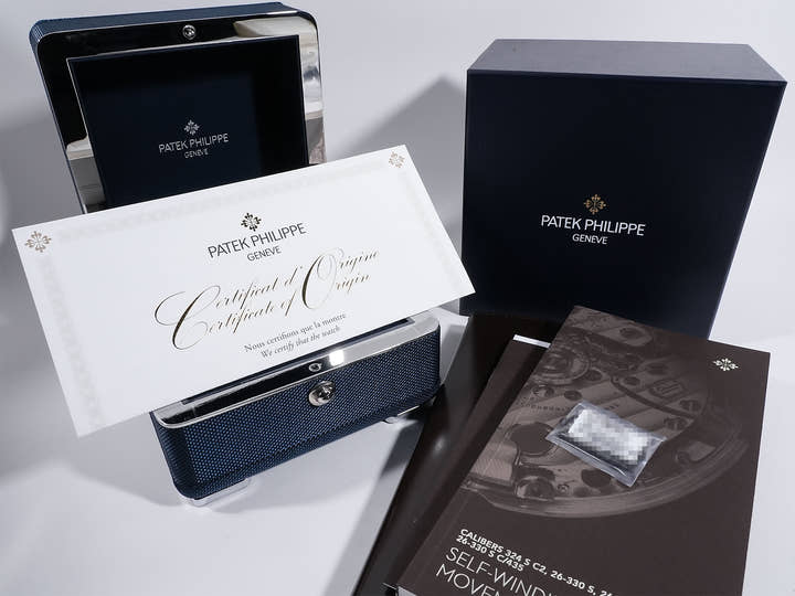 パテックフィリップ キュビタス Ref.5821/1A-001 ステンレススチール グリーン文字盤