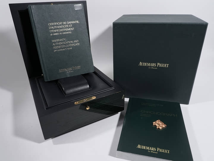 Audemars Piguet Royal Oak Offshore Chronograph Ref.26470OR.OO.1000OR.01 Pink Gold/Black Dial Used uryetxkz