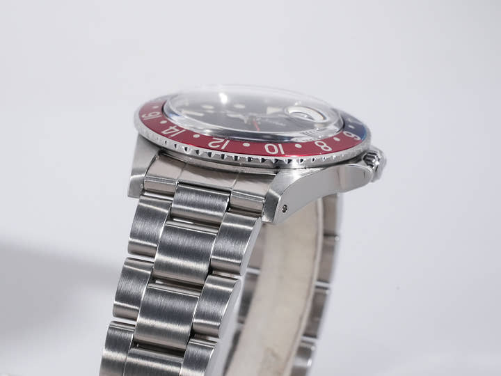 ロレックス GMTマスター Ref.16750 ステンレススチール ブラック文字盤 オイスターブレスレット