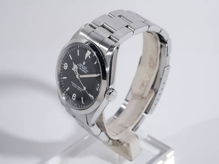 ロレックス エクスプローラーI Ref.1016 ステンレススチール ブラック文字盤