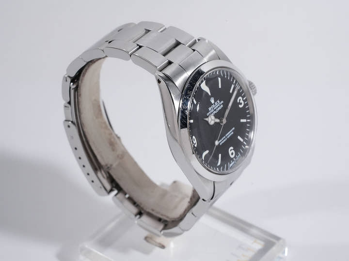 ロレックス エクスプローラーI Ref.1016 ステンレススチール ブラック文字盤