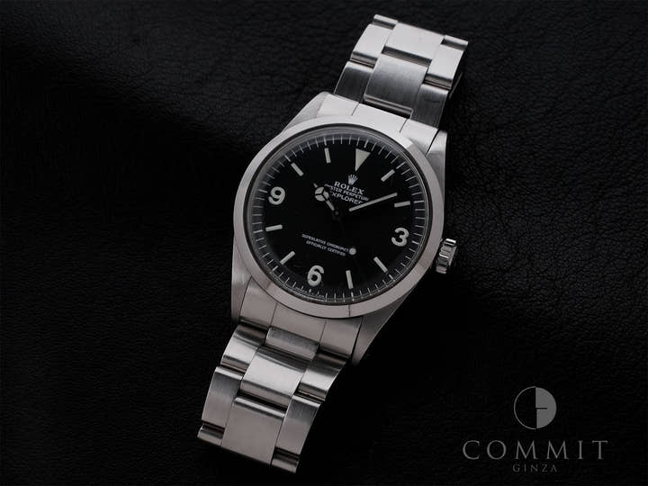 ロレックス エクスプローラーI Ref.1016 ステンレススチール ブラック文字盤