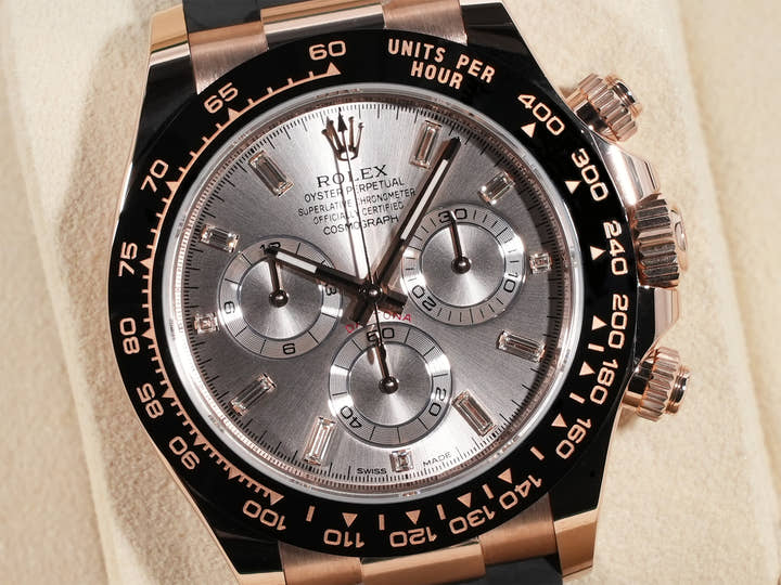 ロレックス デイトナ Ref.116515LNA エバーローズゴールド サンダストx11Pダイヤ文字盤