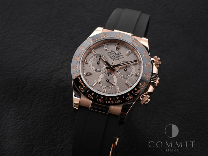 ロレックス デイトナ Ref.116515LNA エバーローズゴールド サンダストx11Pダイヤ文字盤