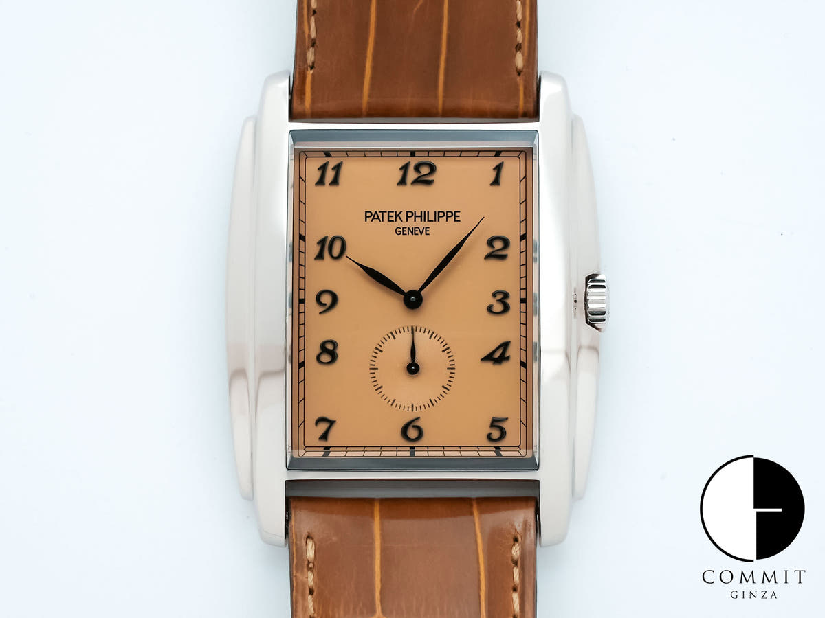 パテックフィリップ ゴンドーロ Ref.5124G-001 ホワイトゴールド サーモン文字盤