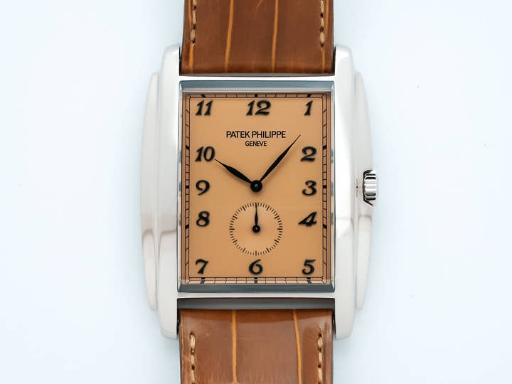 パテックフィリップ ゴンドーロ Ref.5124G-001 ホワイトゴールド サーモン文字盤