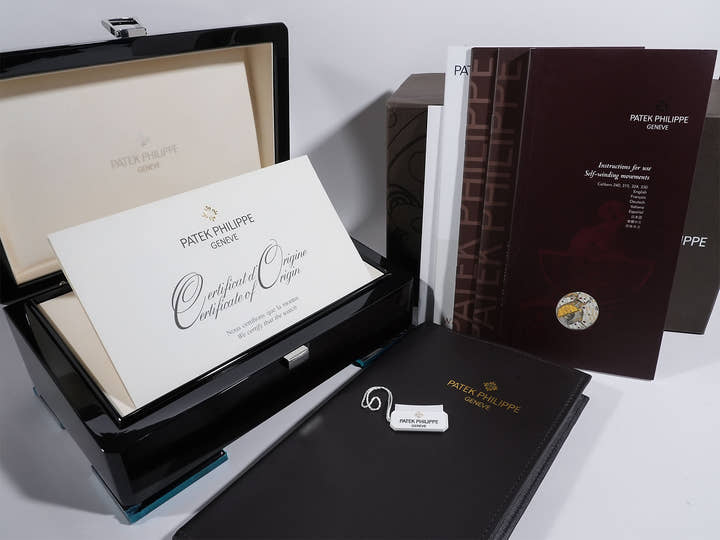 パテックフィリップ ゴンドーロ Ref.5124G-001 ホワイトゴールド サーモン文字盤