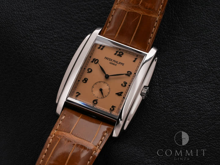 パテックフィリップ ゴンドーロ Ref.5124G-001 ホワイトゴールド サーモン文字盤