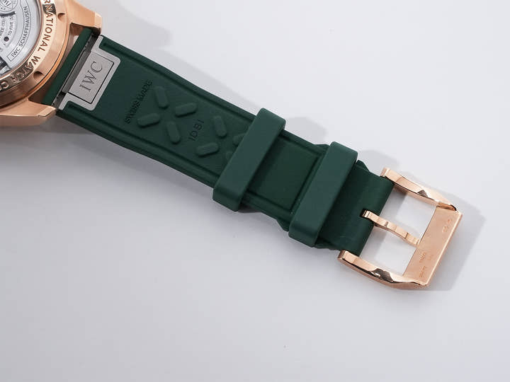 IWC パイロットウォッチ クロノグラフ 41 Ref.IW388110 18KREG グリーン文字盤 中古 99g3hget