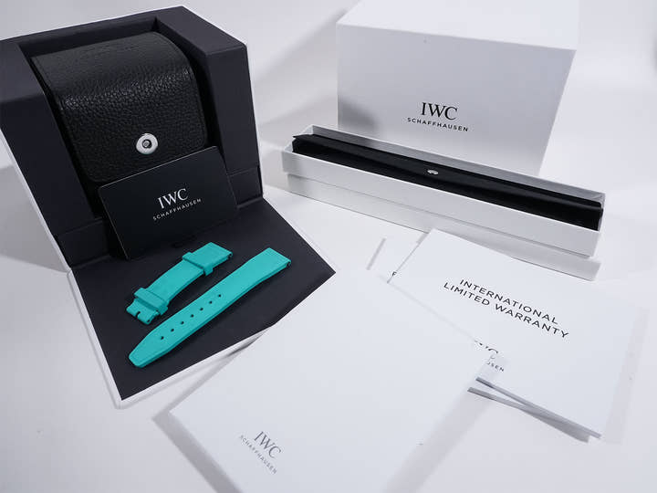 IWC パイロットウォッチ クロノグラフ 41 Ref.IW388110 18KREG グリーン文字盤 中古 99g3hget