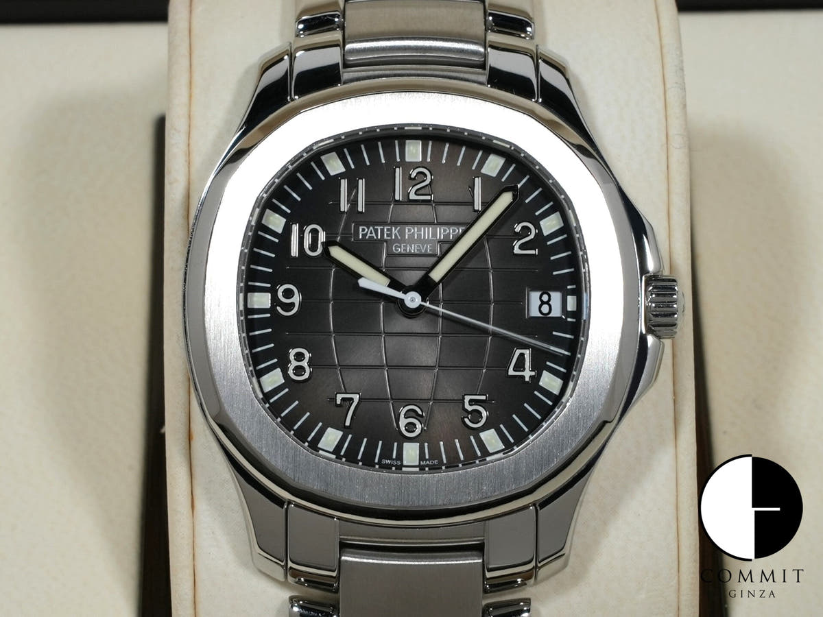 パテックフィリップ アクアノート エクストララージ Ref.5167/1A-001 ステンレススチール ブラック文字盤