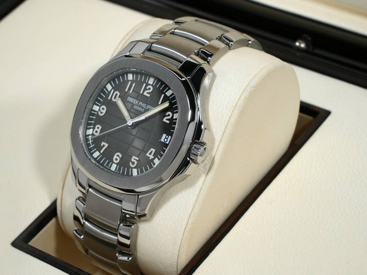 パテックフィリップ アクアノート エクストララージ Ref.5167/1A-001 ステンレススチール ブラック文字盤