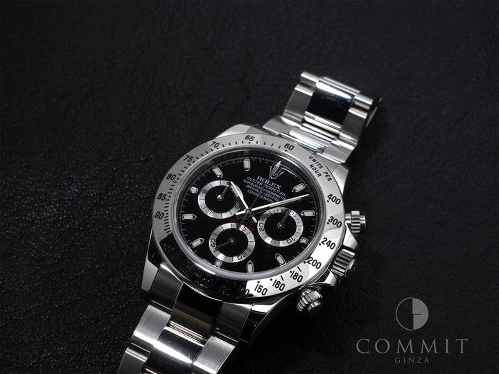 Rolex Daytona Ref. 116520 Stainless Steel Black Dial