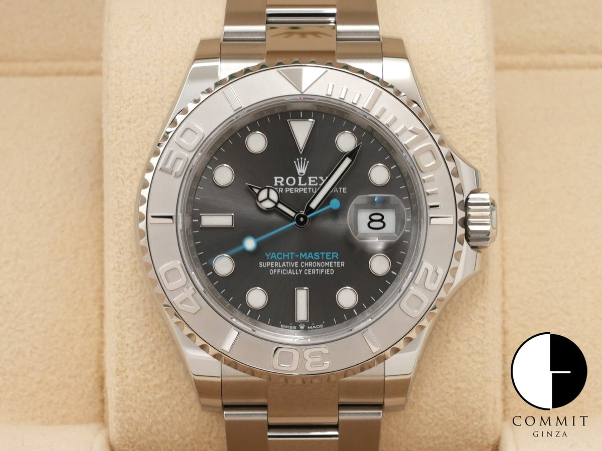 ロレックス ヨットマスター40 Ref.126622 ステンレススチール/プラチナ スレート文字盤