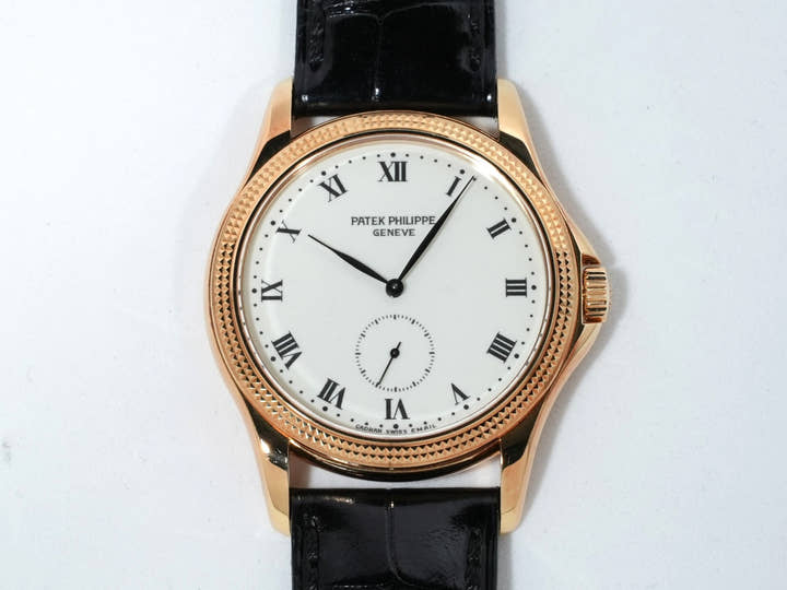 パテックフィリップ カラトラバ Ref.5115J-001 イエローゴールド エナメル文字盤