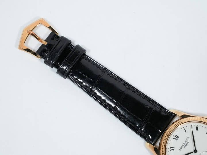 パテックフィリップ カラトラバ Ref.5115J-001 イエローゴールド エナメル文字盤