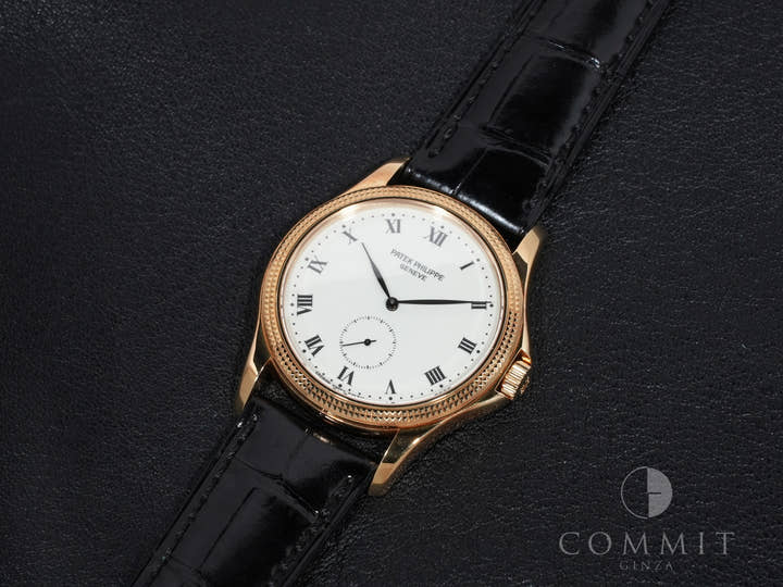 パテックフィリップ カラトラバ Ref.5115J-001 イエローゴールド エナメル文字盤