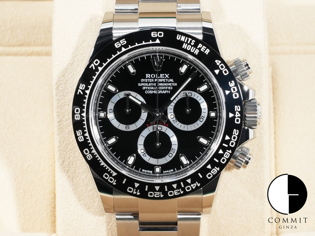 Rolex Daytona Ref.116500LN Black Dial Unused mxhjunoc