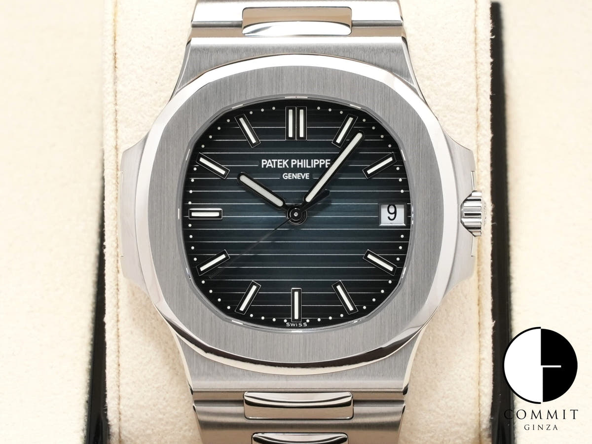 パテックフィリップ ノーチラス Ref.5711/1A-010 ステンレススチール ブルー文字盤