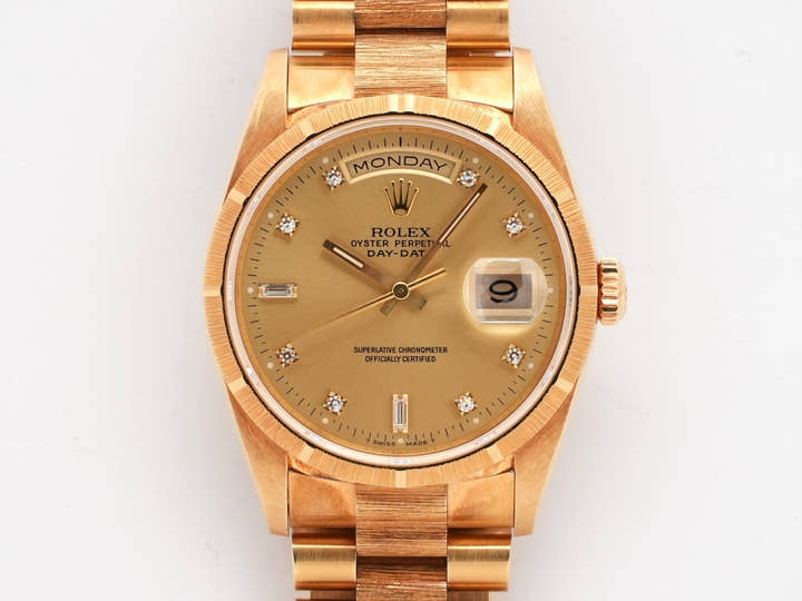 ロレックス デイデイト Ref.18248A イエローゴールド シャンパンゴールド文字盤