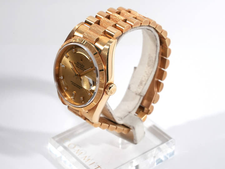 ロレックス デイデイト Ref.18248A イエローゴールド シャンパンゴールド文字盤