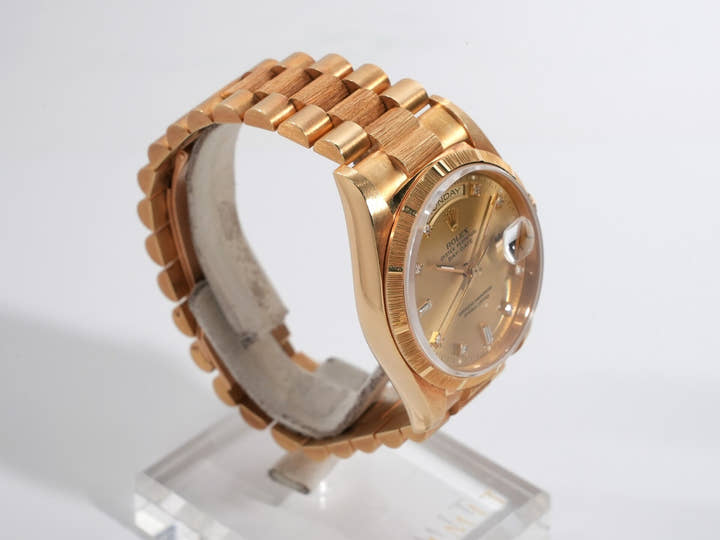 ロレックス デイデイト Ref.18248A イエローゴールド シャンパンゴールド文字盤