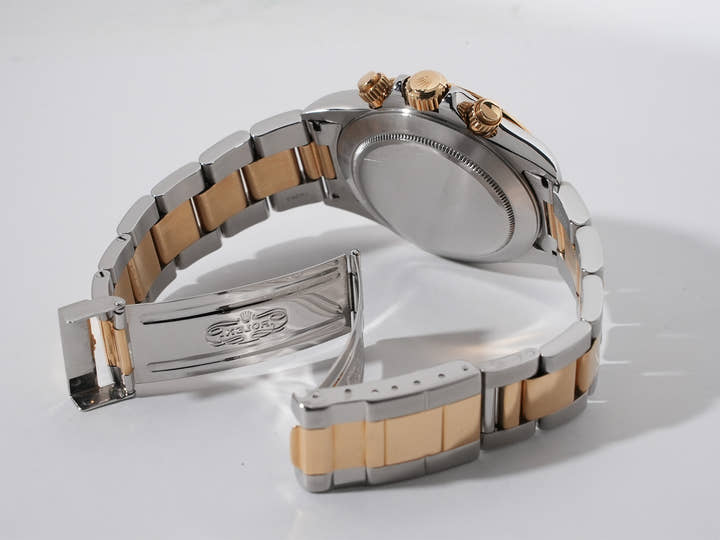 ロレックス デイトナ エルプリメロ Ref.16523 ステンレススチール/イエローゴールド ブラック文字盤 中古 9kjmoeap