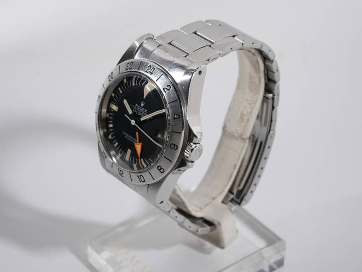 ロレックス エクスプローラーII Ref.1655 ステンレススチール ブラック文字盤