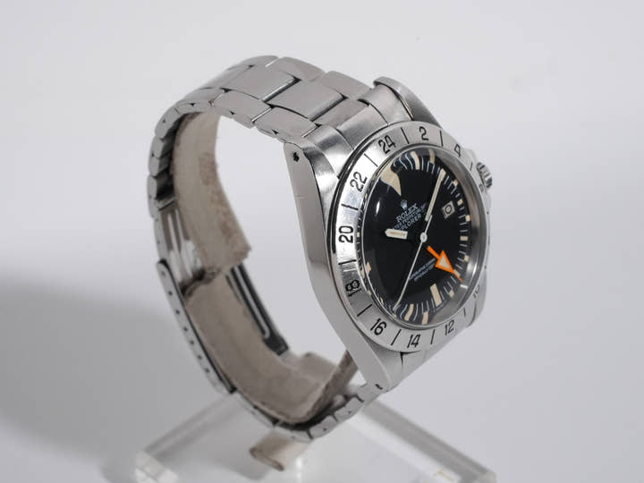 ロレックス エクスプローラーII Ref.1655 ステンレススチール ブラック文字盤