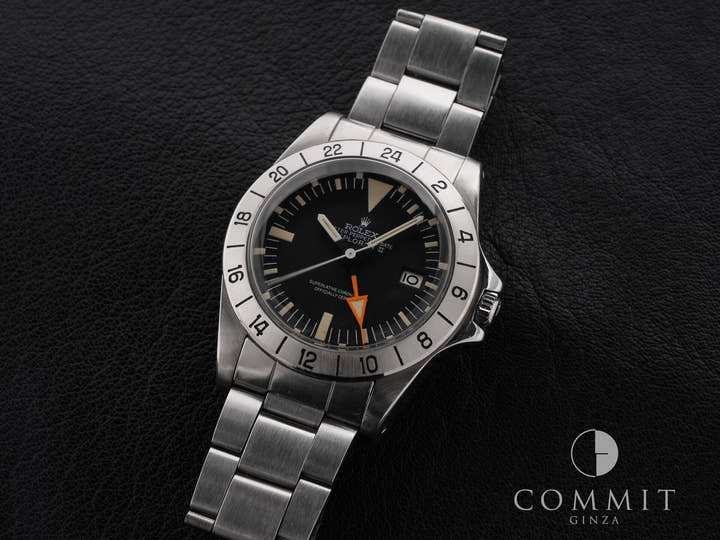 ロレックス エクスプローラーII Ref.1655 ステンレススチール ブラック文字盤