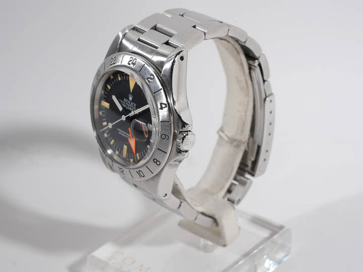 ロレックス エクスプローラーII Ref.1655 ステンレススチール ブラック文字盤