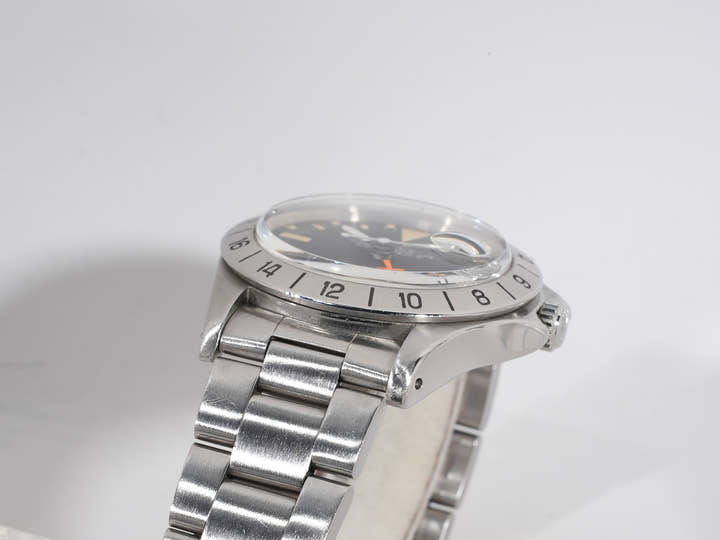 ロレックス エクスプローラーII Ref.1655 ステンレススチール ブラック文字盤