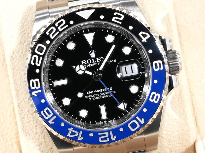 Rolex GMT Master II Ref.126710BLNR Black Dial Unused vrejopwx