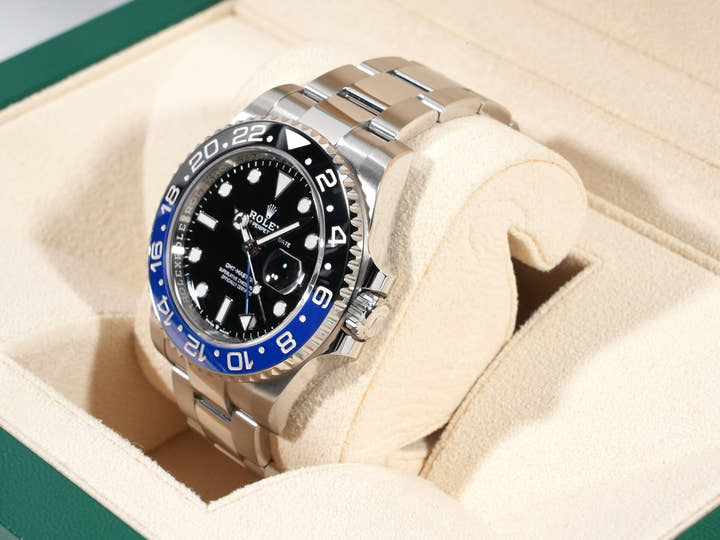 Rolex GMT Master II Ref.126710BLNR Black Dial Unused vrejopwx