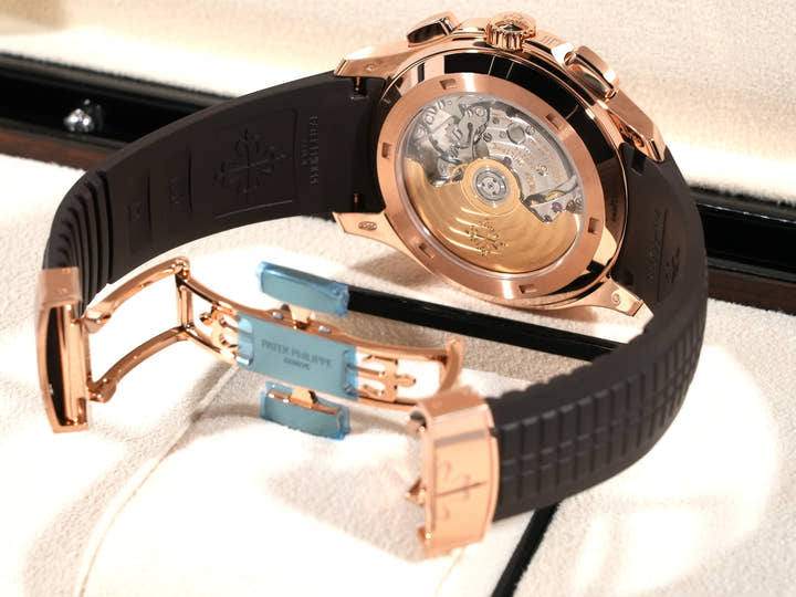 Patek Philippe Aquanaut Chronograph Ref.5968R-001 Brown Soleil Dial Unused 8g5oprjp