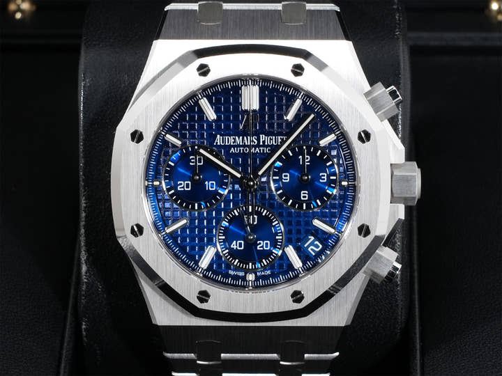 オーデマピゲ ロイヤルオーク クロノグラフ Ref.26239BC.OO.1220BC.01 ホワイトゴールド ブルー文字盤