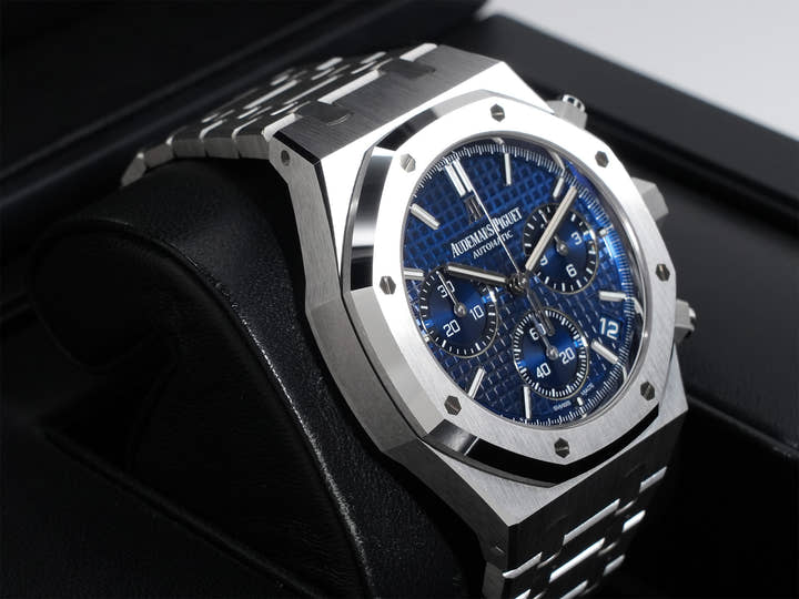 オーデマピゲ ロイヤルオーク クロノグラフ Ref.26239BC.OO.1220BC.01 ホワイトゴールド ブルー文字盤