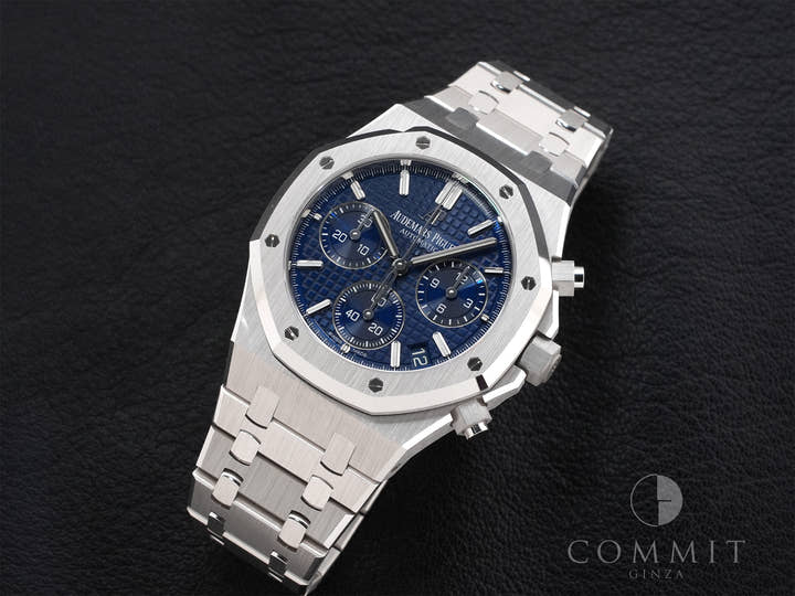 オーデマピゲ ロイヤルオーク クロノグラフ Ref.26239BC.OO.1220BC.01 ホワイトゴールド ブルー文字盤
