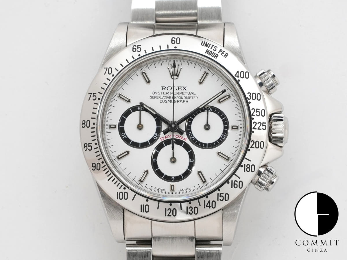 ロレックス デイトナ エルプリメロ Ref.16520 ステンレススチール ホワイト文字盤