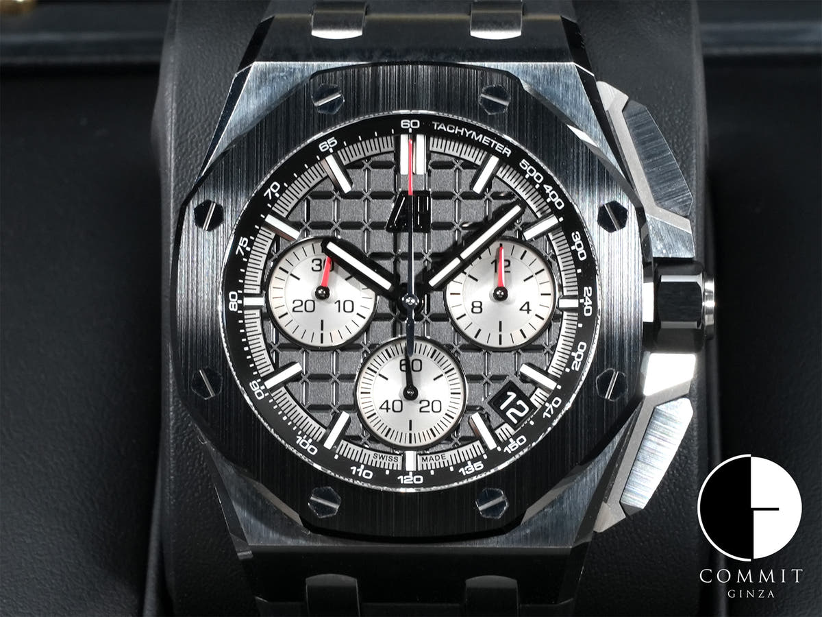 Audemars Piguet Royal Oak Offshore Chronograph Ref.26420SO.OO.A002CA.01 Black Dial Used zj667d3y