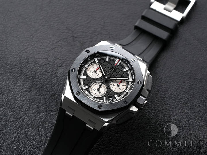 Audemars Piguet Royal Oak Offshore Chronograph Ref.26420SO.OO.A002CA.01 Black Dial Used zj667d3y