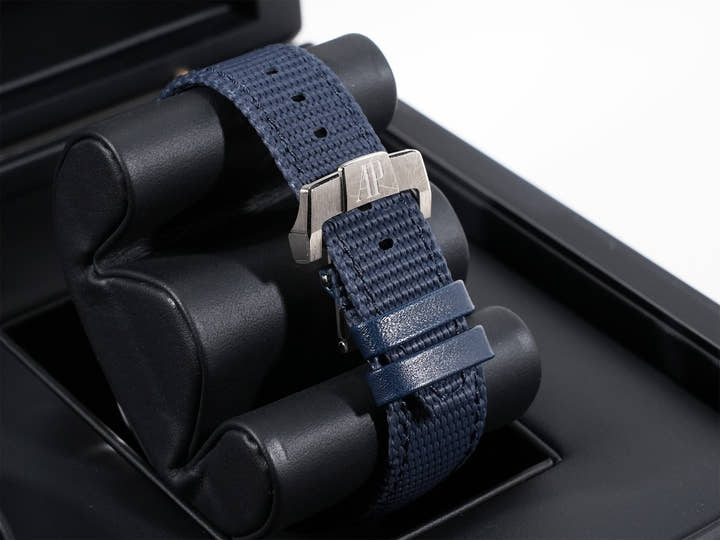 オーデマピゲ CODE 11.59 バイ オーデマ ピゲ パーペチュアルカレンダー Ref.26394BC.OO.D027KB.01 ホワイトゴールド ブルーアヴェンチュリン文字盤