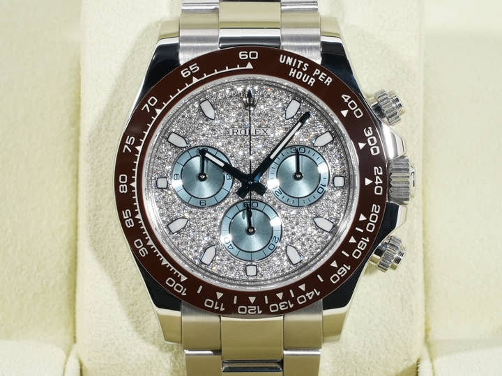 ロレックス デイトナ Ref.116506 プラチナ パヴェダイヤモンド文字盤