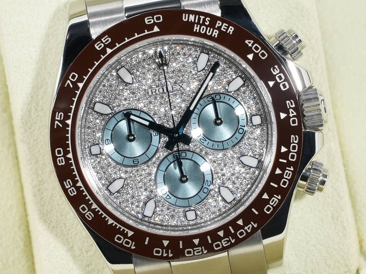 ロレックス デイトナ Ref.116506 プラチナ パヴェダイヤモンド文字盤