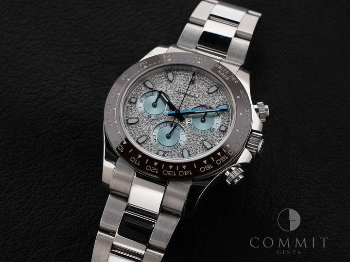 ロレックス デイトナ Ref.116506 プラチナ パヴェダイヤモンド文字盤